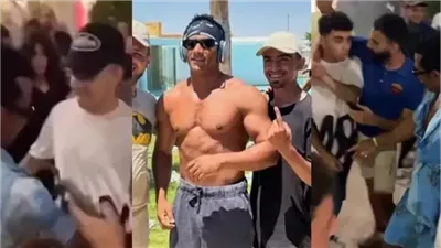 صفعه بقوة.. “خناقة نص الليل” في الساحل الشمالي بين الفنان محمد رمضان وأحد الشباب