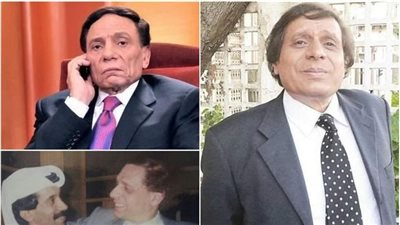 نصر حماد شبيه عادل إمام معلومات وصور نادرة غريبة توضح التطابق بينهما